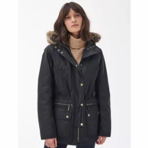 Barbour Kelsall Waxed Cotton Parka Jacket