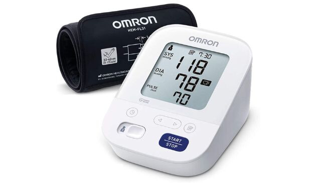 The Omron X3 Comfort blood pressure monitor