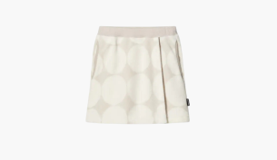 Fleece mini skort