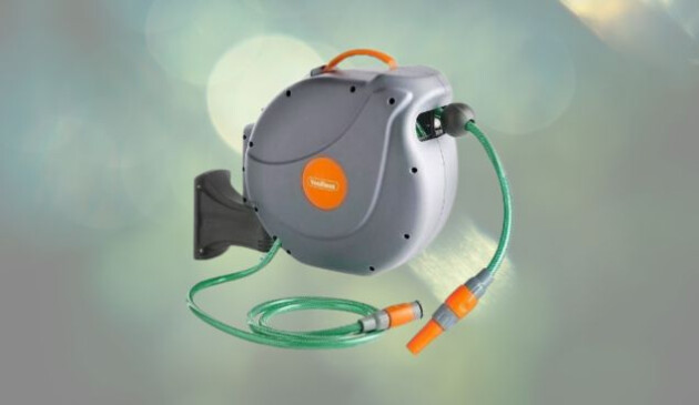 VonHaus Hose Reel Auto Rewind Wall-Mounted Reel