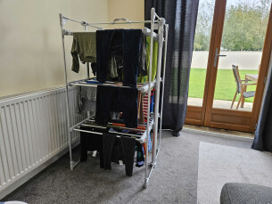 Dry:Soon Deluxe 3-Tier Heated Airer, £225