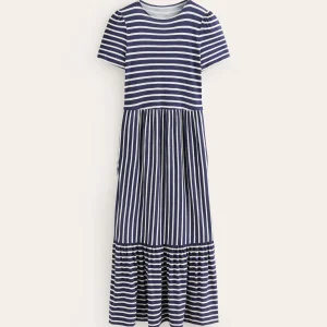 Emma Tiered Jersey Midi Dress