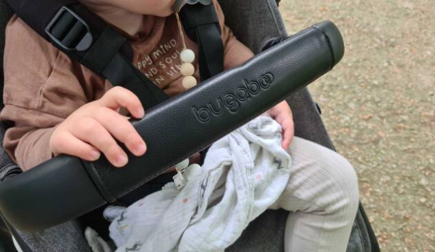 Bugaboo Fox 5 review with child in seat