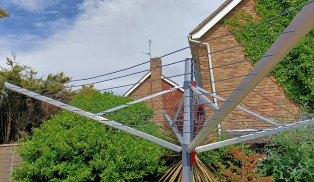 Vileda Sun-Lift 40m Compact Rotary Airer