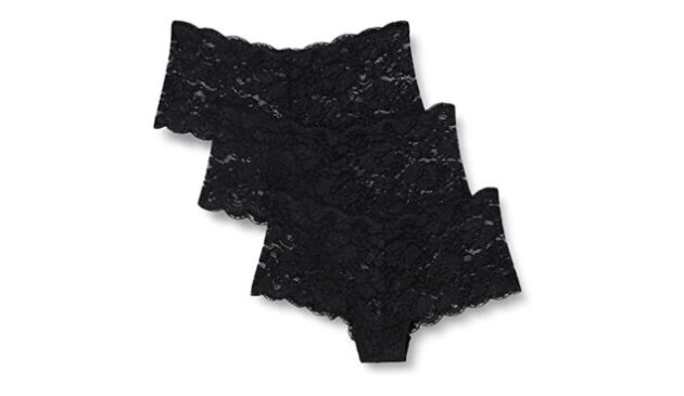 Iris & Lilly Women's Lace Cheeky Hipster