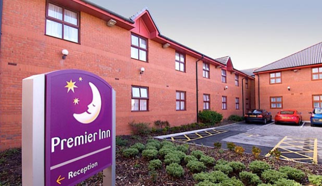 A Premier Inn in Blackpool