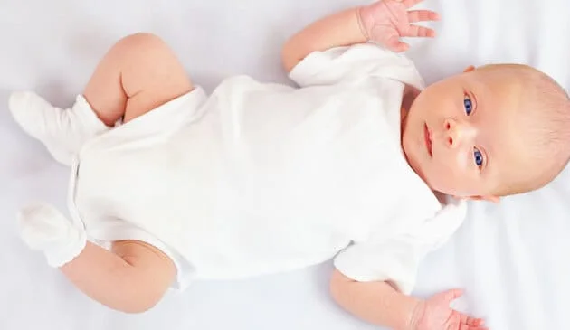 Three-week-old baby