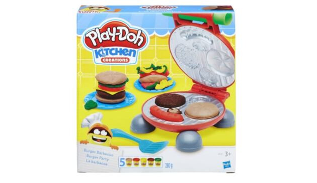 Play-Doh Burger Barbecue Set
