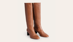 Erica Knee High Leather Boots