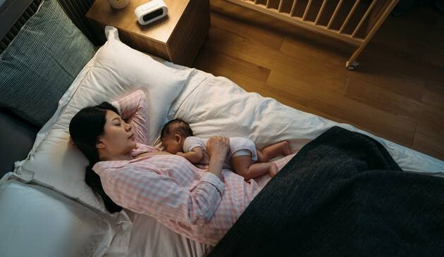 Night time routine with MAM
