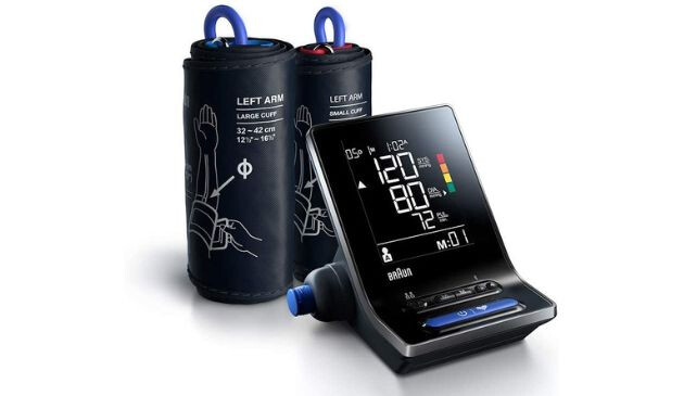 Braun digital blood pressure monitor