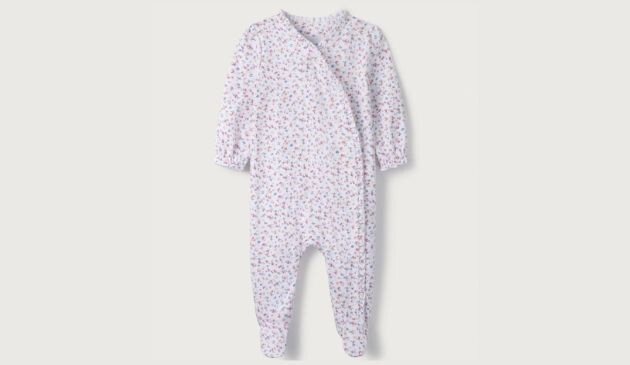 The White Company Mandy Floral Sleepsuit