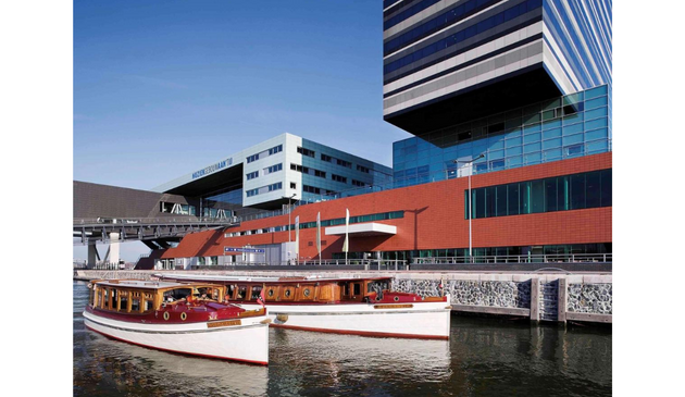 movenpick hotel near a canal in amsterdam