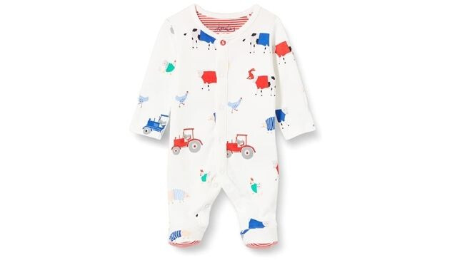 Joules Baby Boys' Ziggy Babygrow