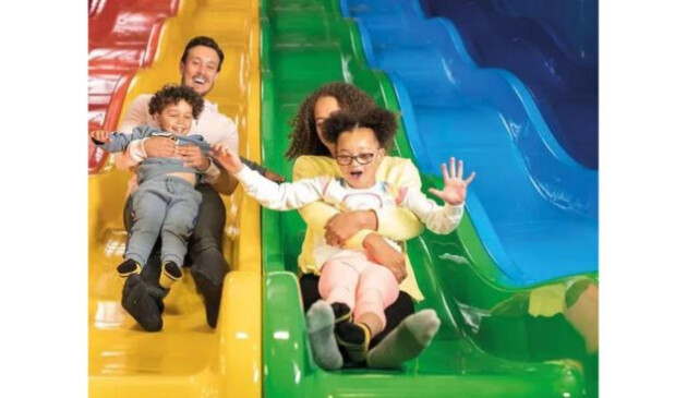 jump in trampoline park