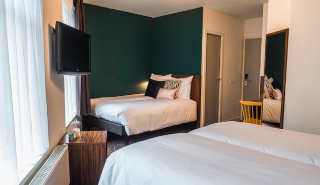 a hotel room at Linden hotel, amsterdam