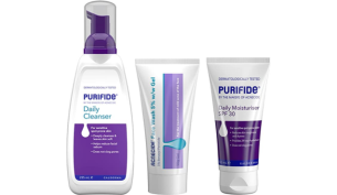 Acnecide + Purifide Double Cleanse Skincare Set