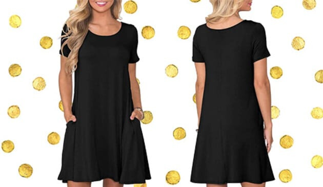 Bequemer Laden Swing Dress