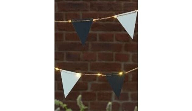 Argos bunting solar lights