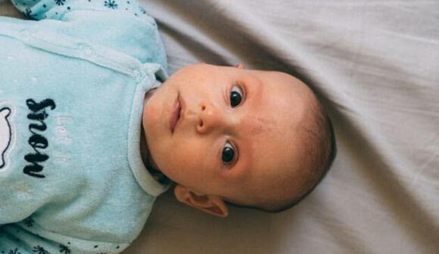 Baby at four months