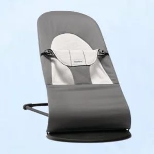 BabyBjorn Bouncer Balance Soft in grey and white