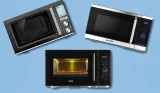 Selection of the best air fryer microwave combos, including Sage, Salter, and Tower