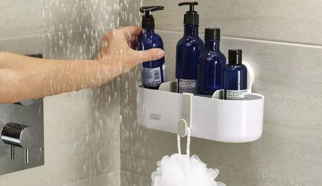 Storage in shower