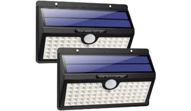 Motion sense solar light