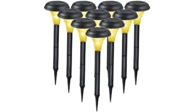 Spike solar lights
