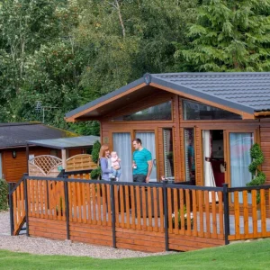 Blairgowrie Holiday Park terrace