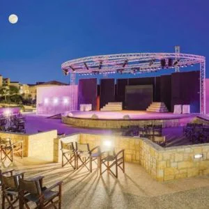 Blue Lagoon Village stage