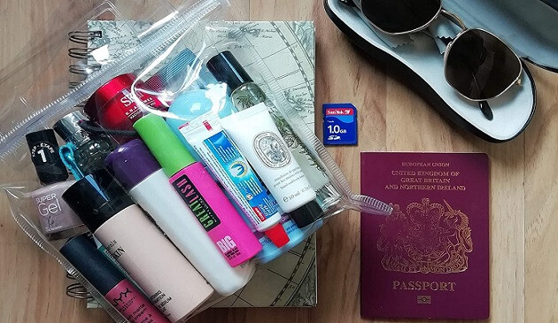 Blue Sky toiletry bags