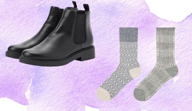 boots and socks