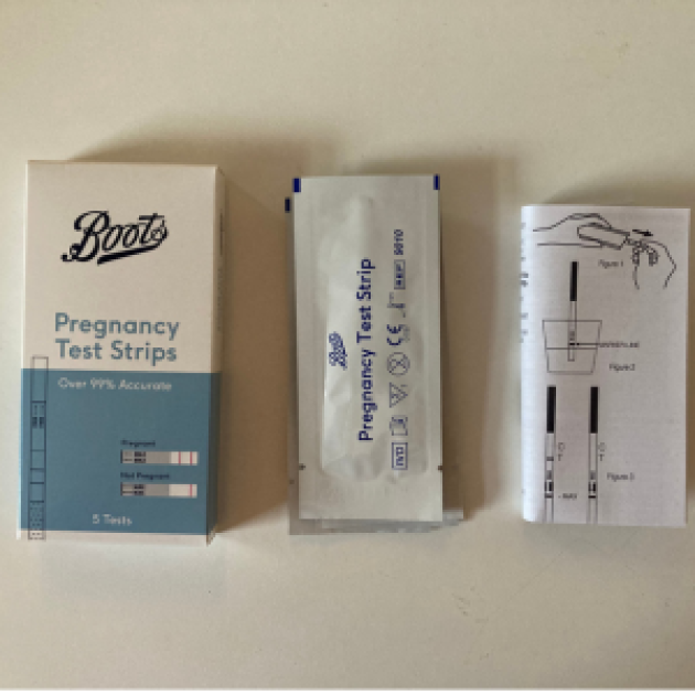 Boots pregnancy test strips