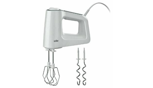 Braun HM3100WH SmartMix Electric Hand Mixer