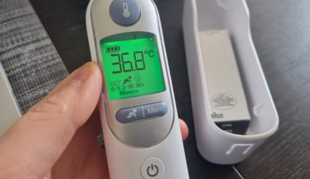 Braun ThermoScan 7 with Age Precision baby thermometer