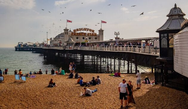 Brighton beach
