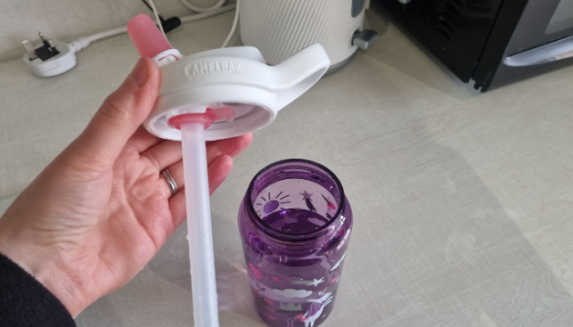 Camelbak Eddy+ kids' bottle lid and straw