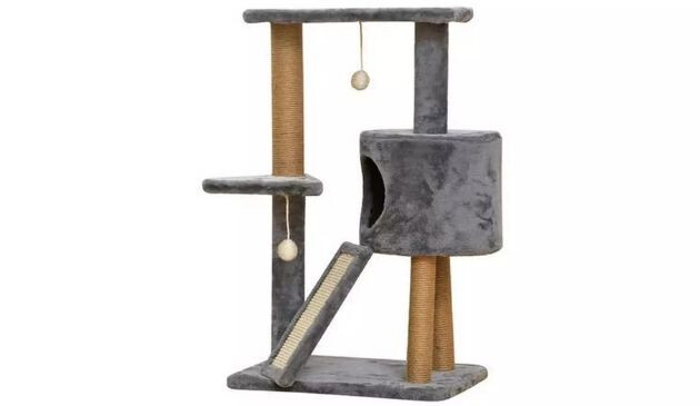 Cat tree with condo