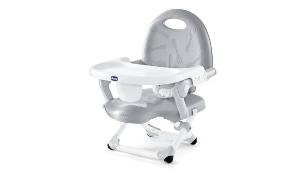 Chicco Pocket Snack Booster Seat in grey