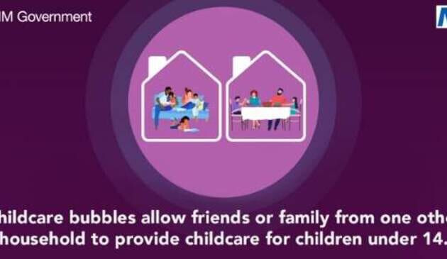 Childcare Bubbles Image
