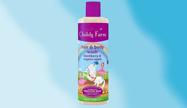 Child's Farm baby shampoo and body wash