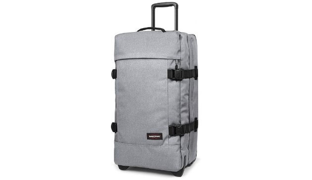 Eastpak silver suitcase