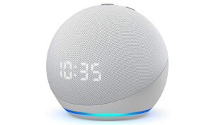 Echo Dot with clock