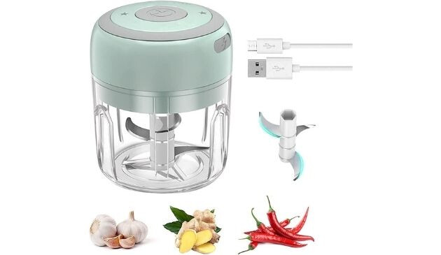 electric mini garlic chopper