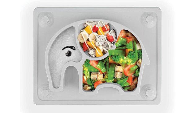 Elephant babies placemat