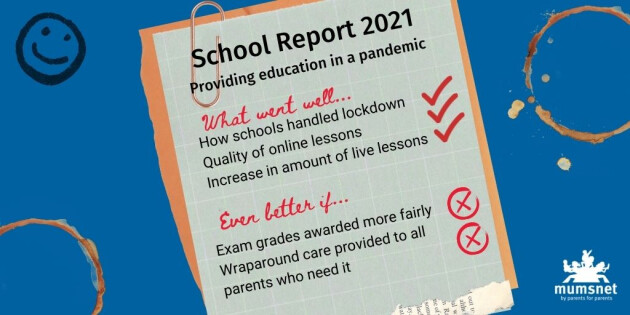 End of year school report graphic