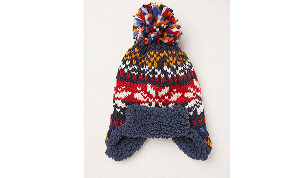 FatFace Kids Fair Isle Hat