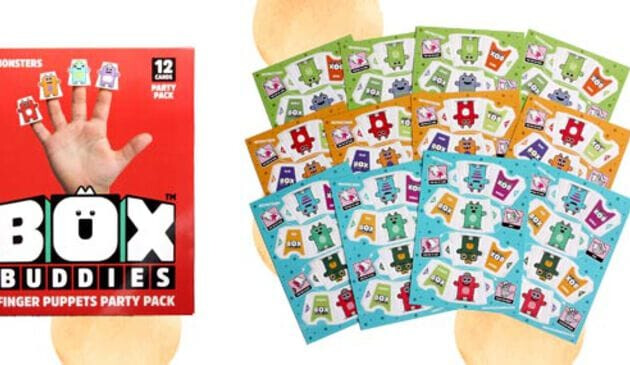 Box Buddies finger puppets