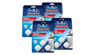 Finish In-Wash Dishwasher Machine Cleaner Tablets